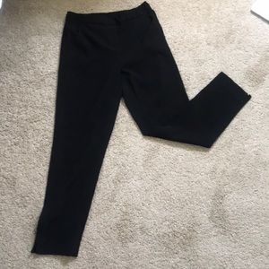 White House Black Market Black work pants